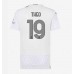 AC Milan Theo Hernandez #19 Replika Borta matchkläder Dam 2023-24 Korta ärmar
